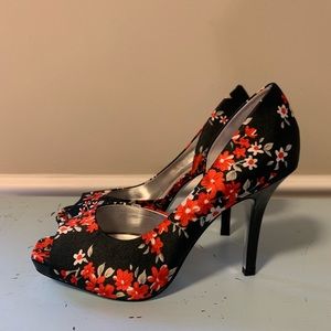 Evening of Flowers Peep Toe